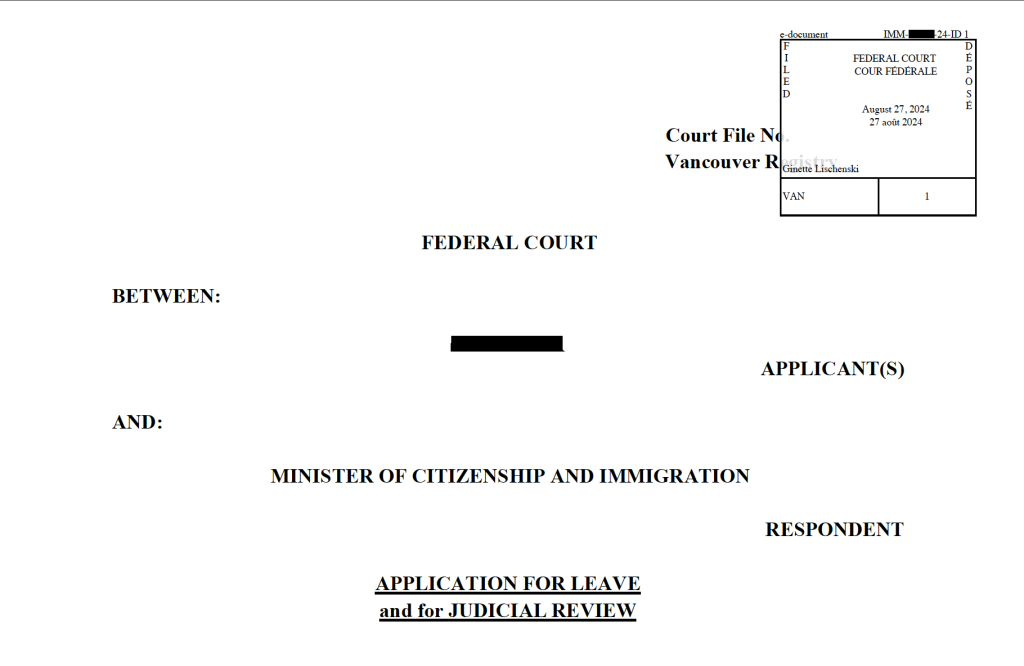 Challenges tourist visa in federal court